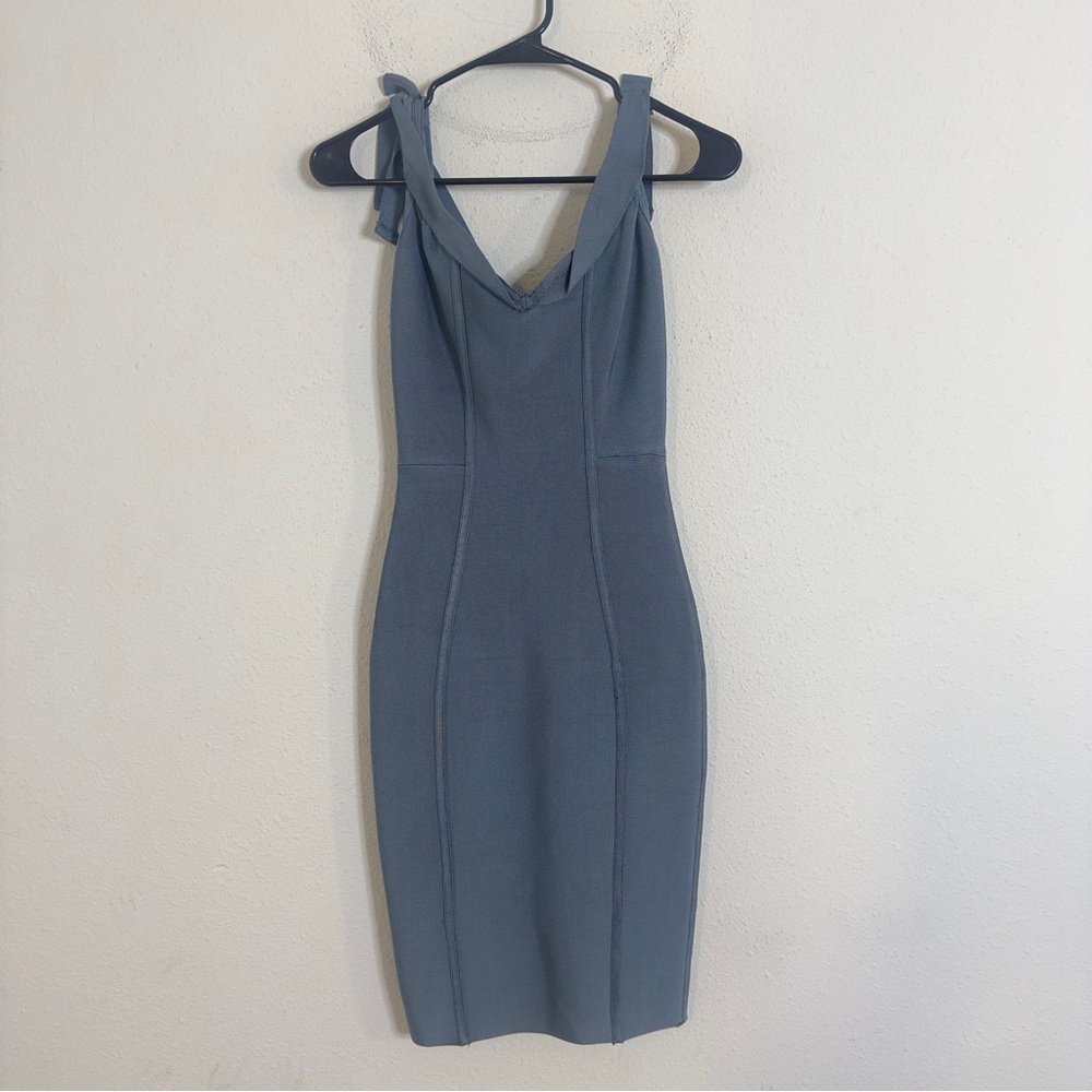 House of CB Solaine bandage off shoulder bodycon dress - Picture 6 of 6
